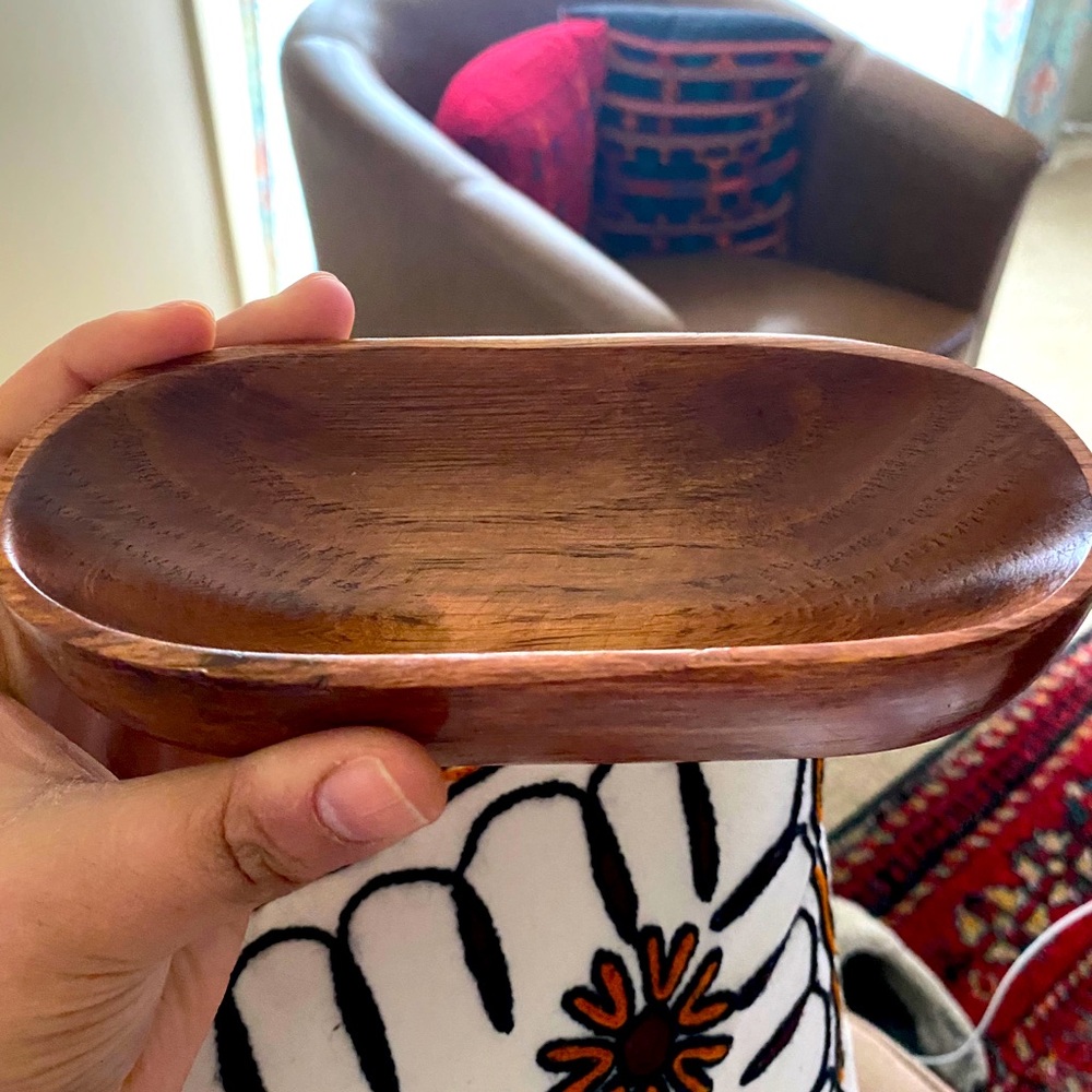 Brand new wooden bowl